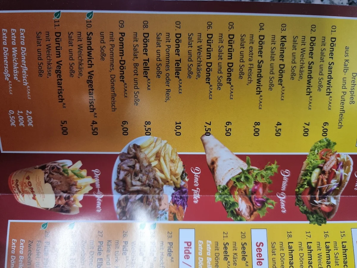 Speisekarte photo 5