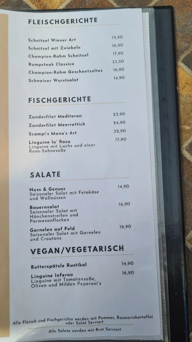 Speisekarte photo 1