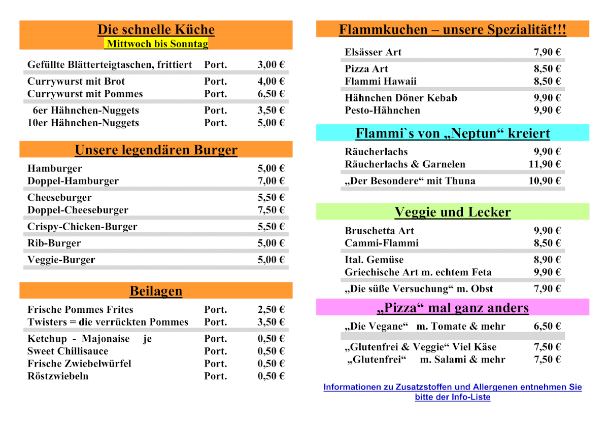 Speisekarte photo 6