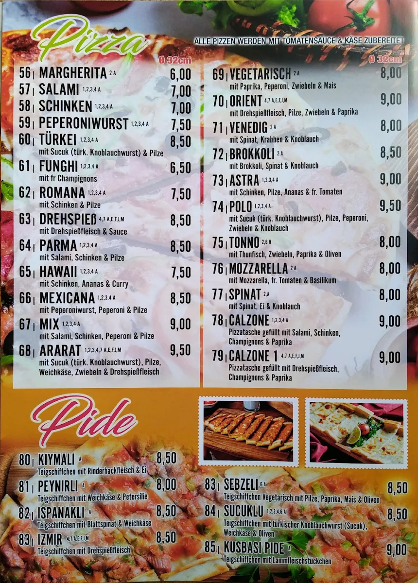 Speisekarte photo 2