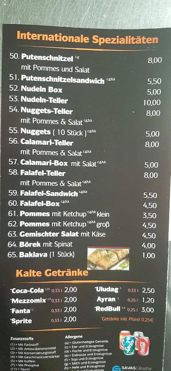 Speisekarte photo 1