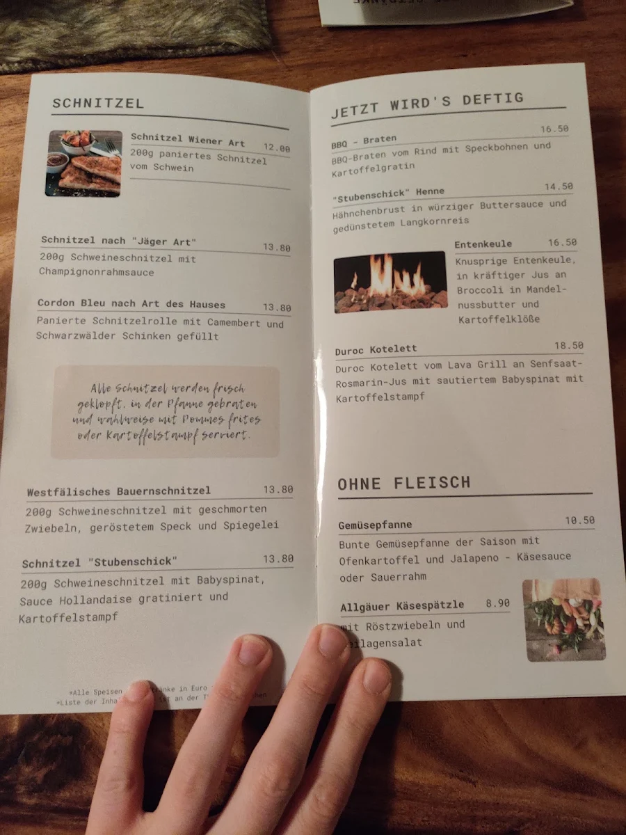 Speisekarte photo 8