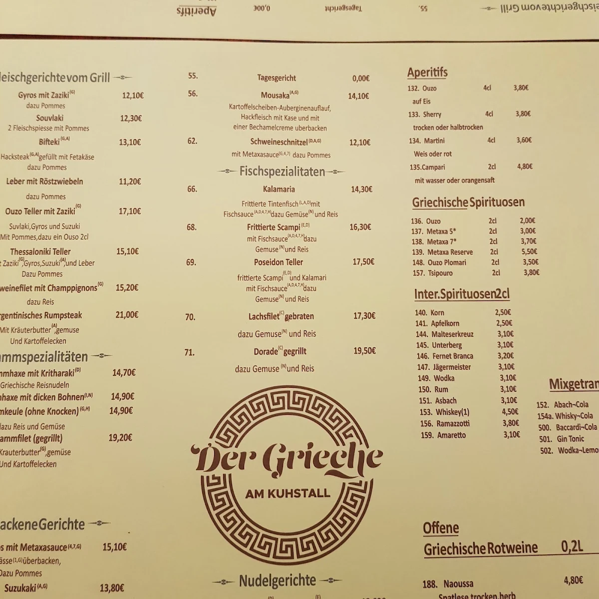 Speisekarte photo 3