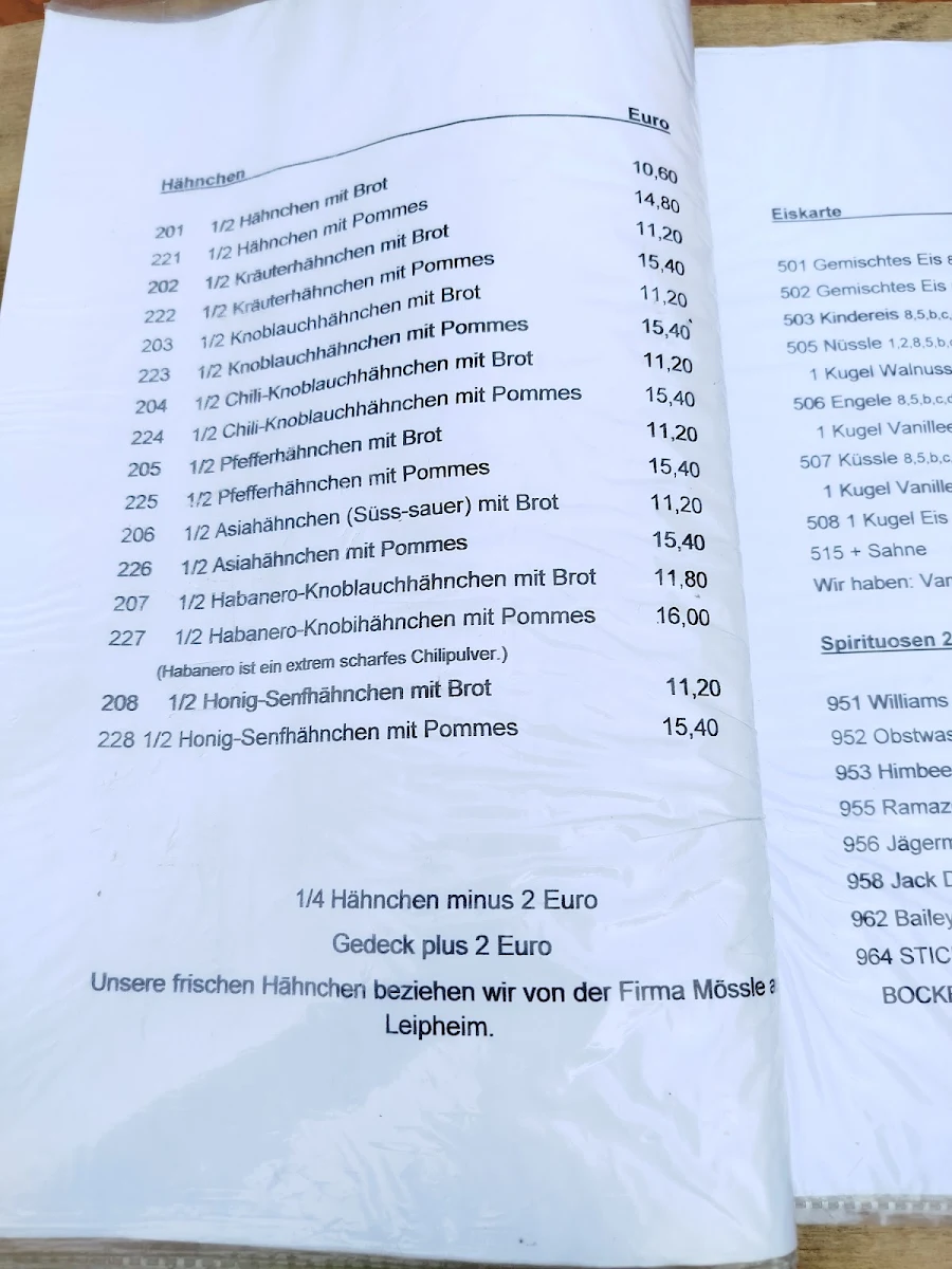 Speisekarte photo 3