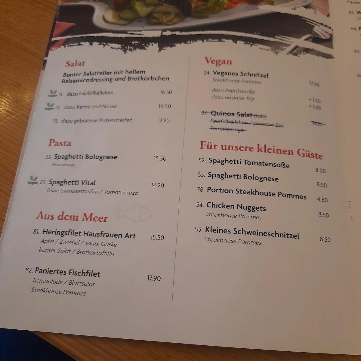 Speisekarte photo 5