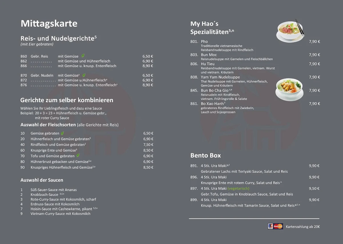 Speisekarte photo 8