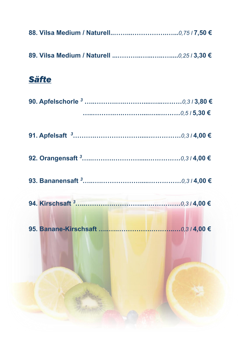 Speisekarte photo 8