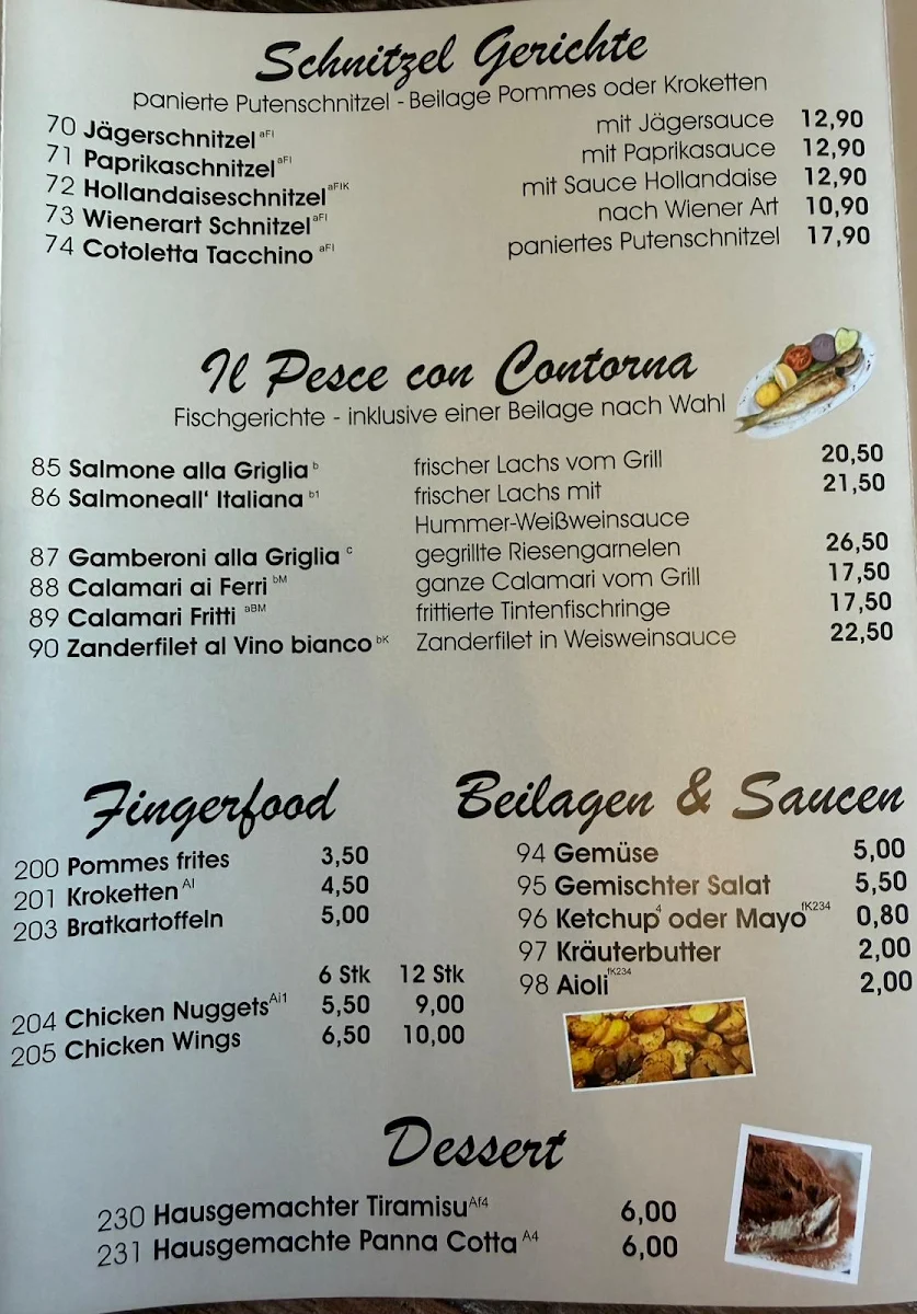 Speisekarte photo 1
