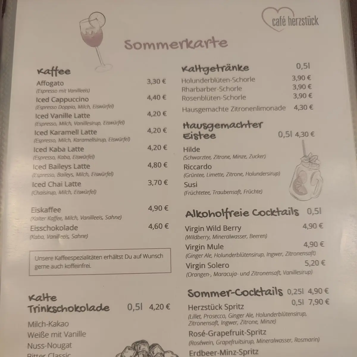 Speisekarte photo 3