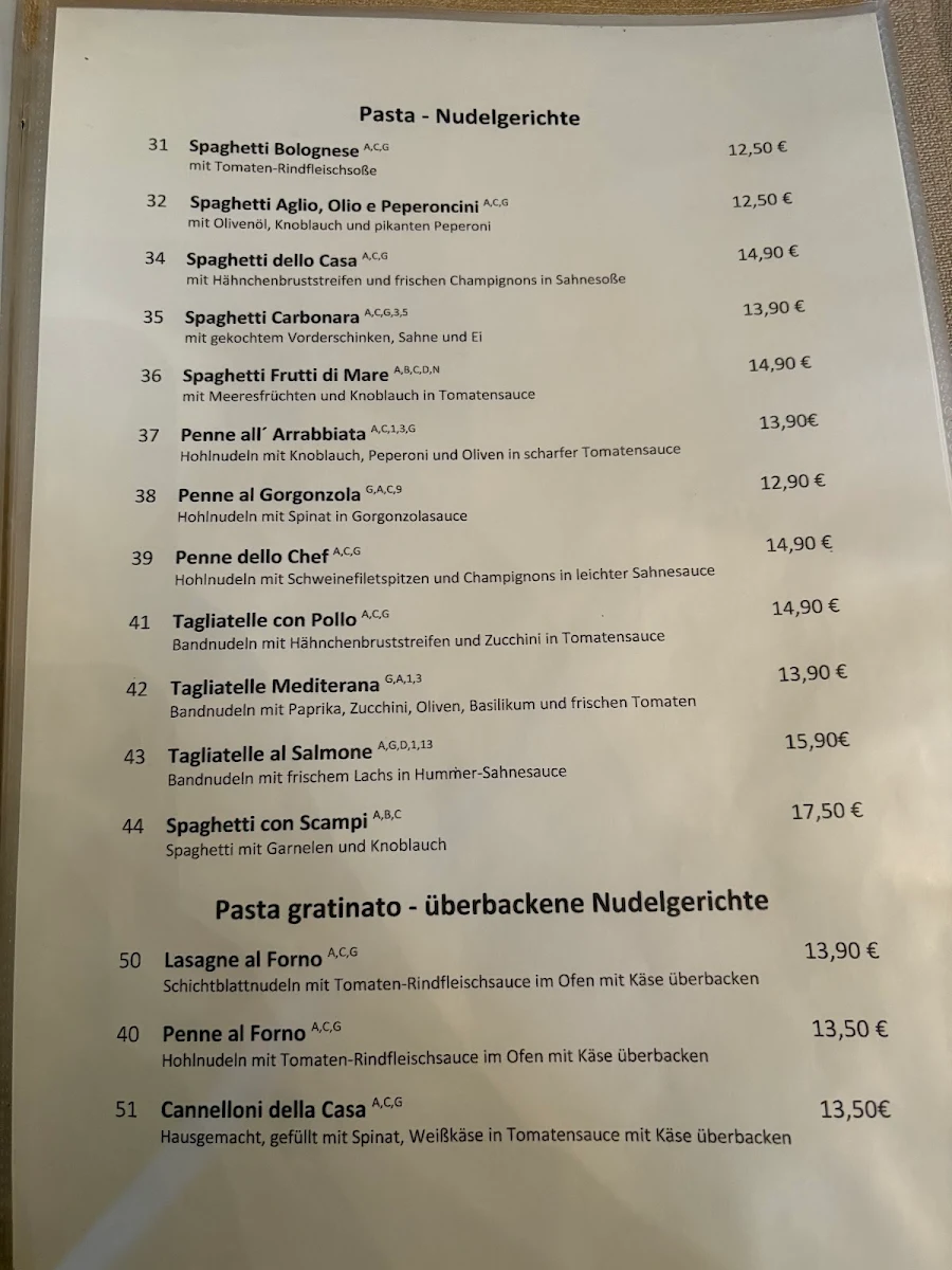 Speisekarte photo 3