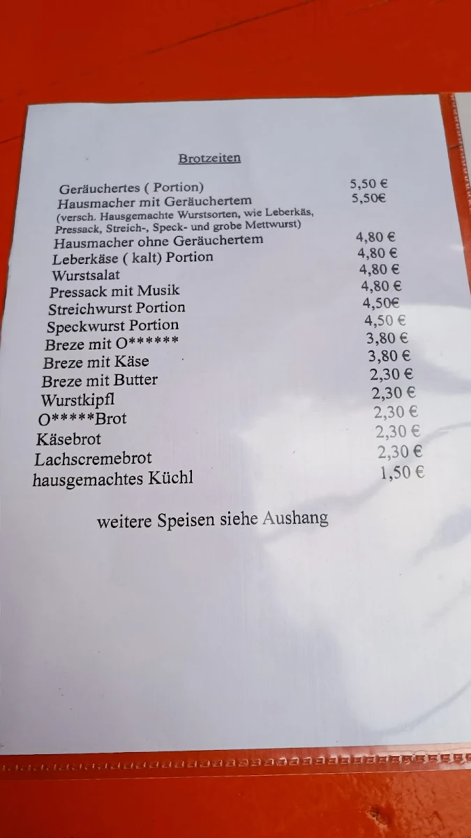 Speisekarte photo 1