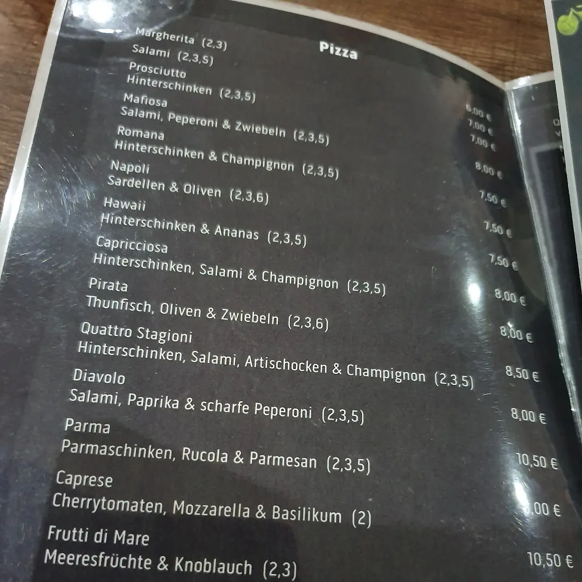 Speisekarte photo 7