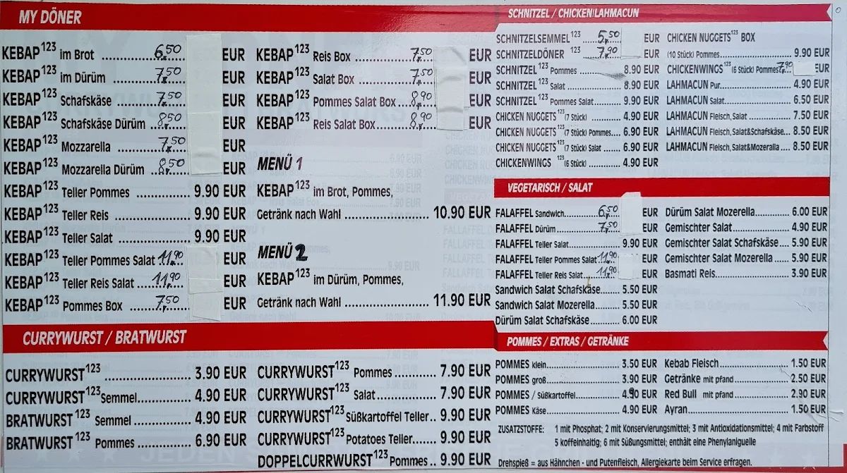Speisekarte photo 1