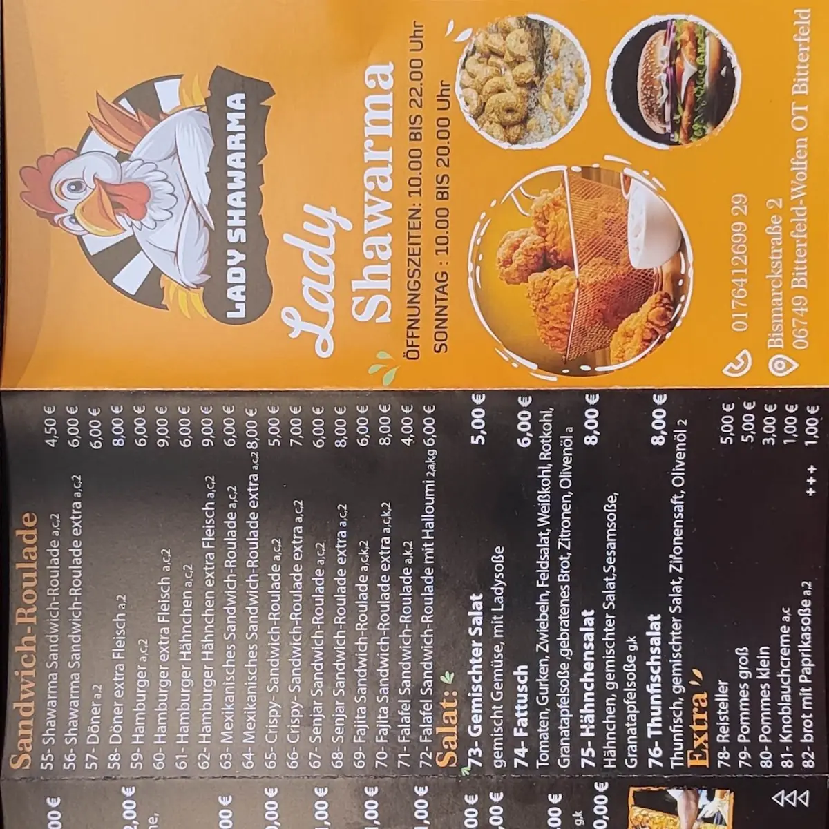 Speisekarte photo 3
