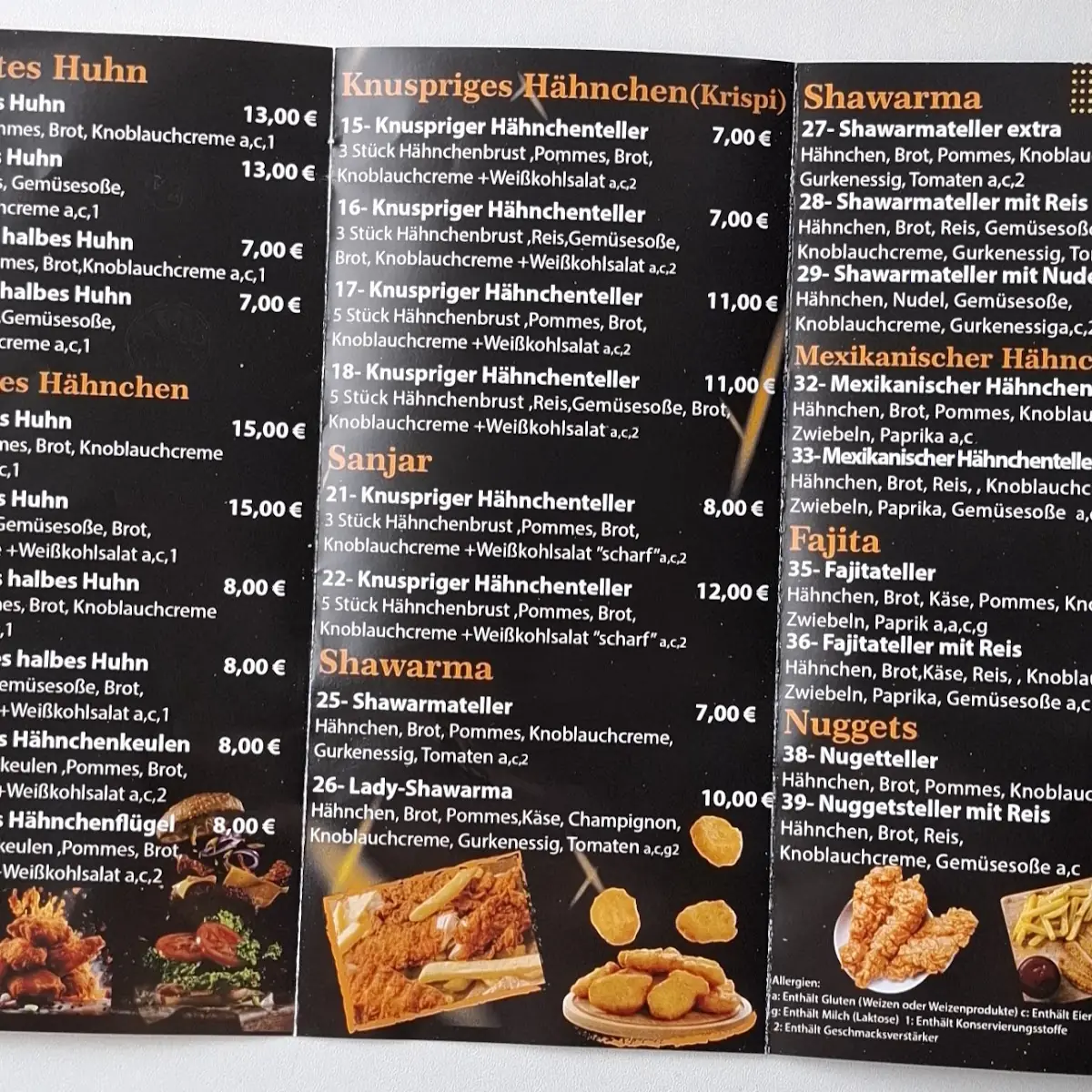 Speisekarte photo 5