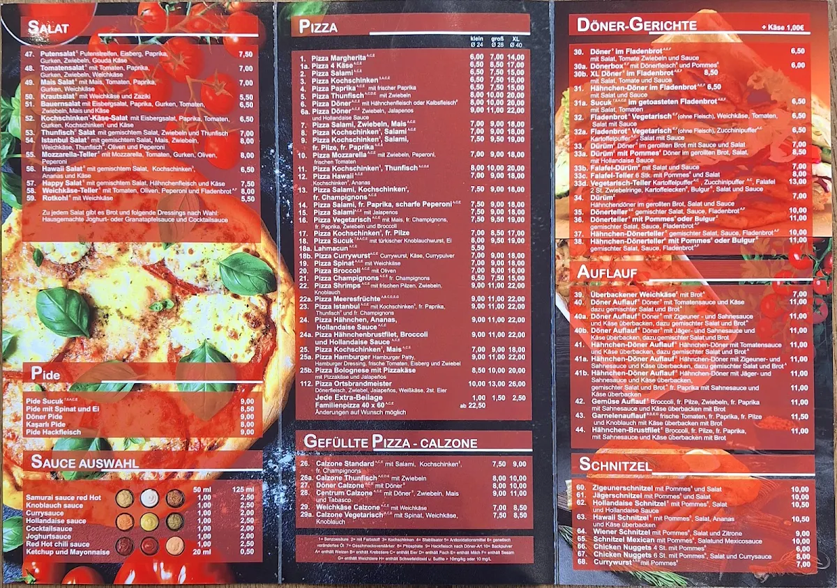 Speisekarte photo 2