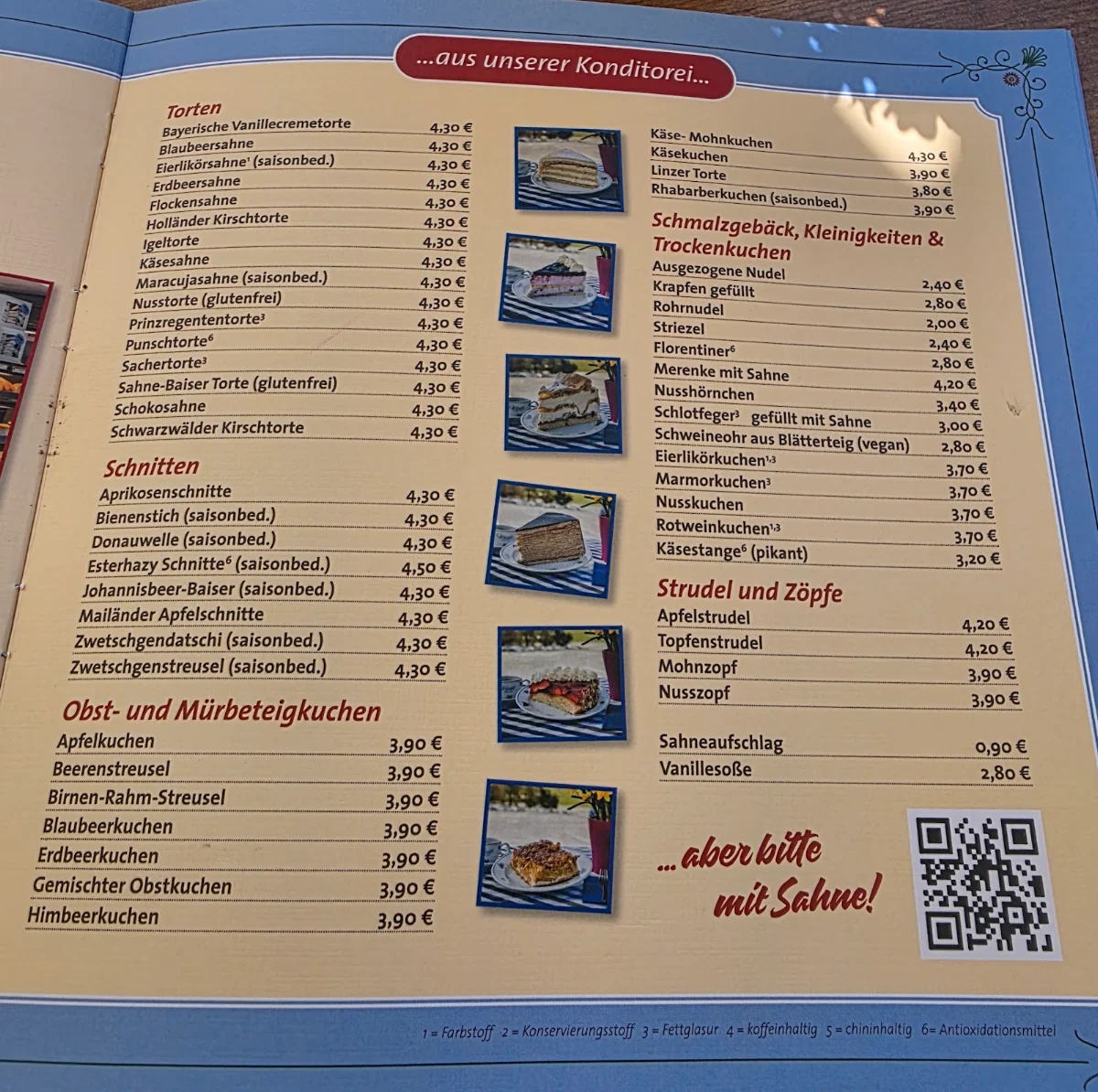 Speisekarte photo 1