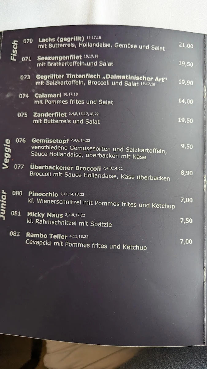 Speisekarte photo 4