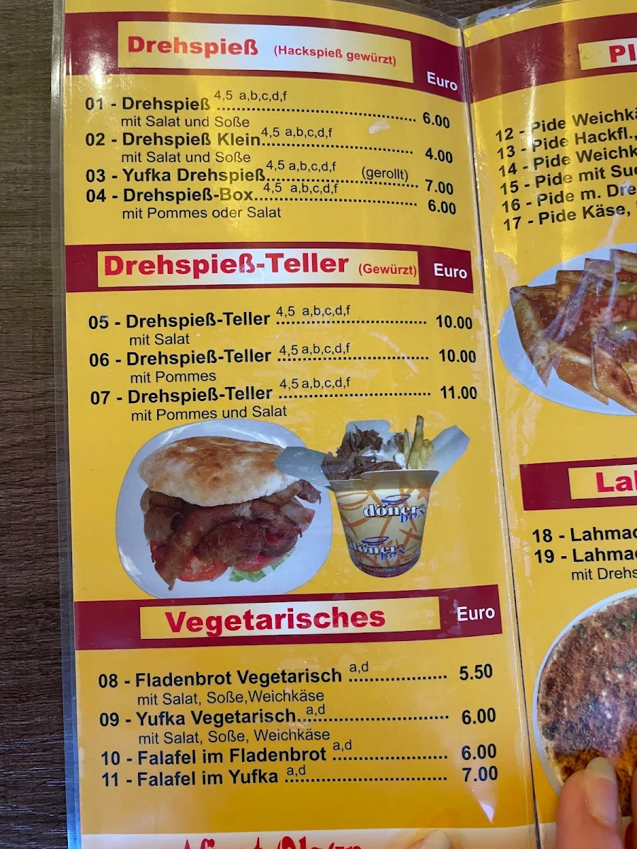 Speisekarte photo 1