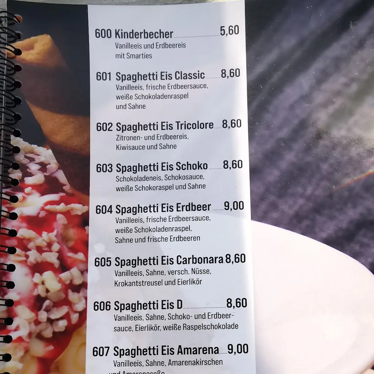 Speisekarte photo 4