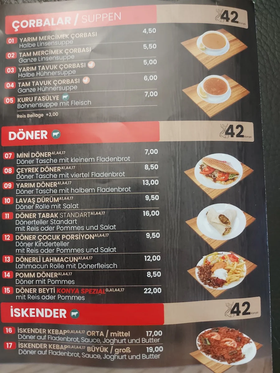 Speisekarte photo 1