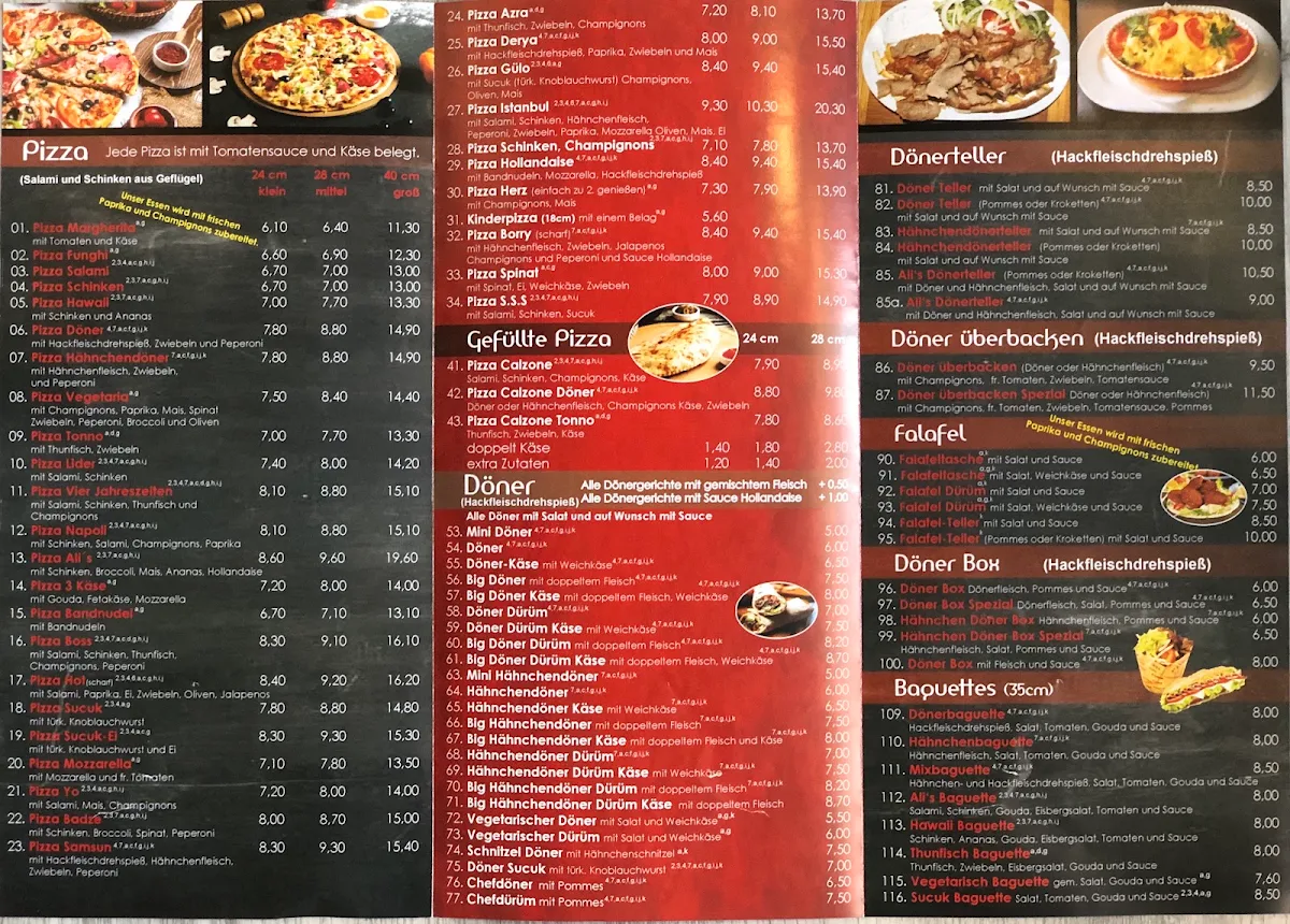 Speisekarte photo 2