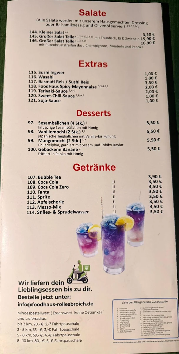 Speisekarte photo 2