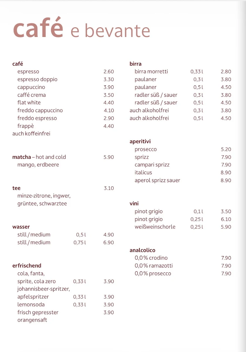 Speisekarte photo 2