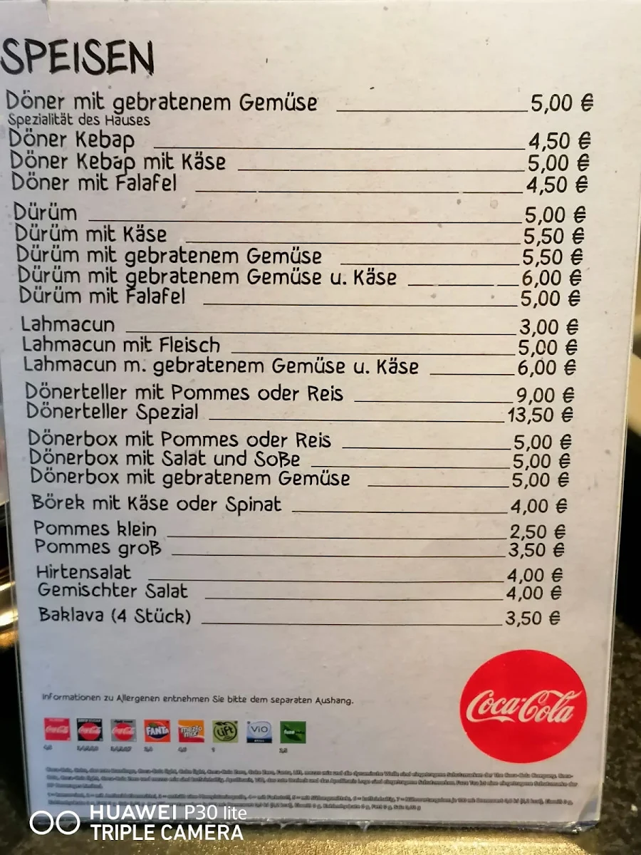 Speisekarte photo 9