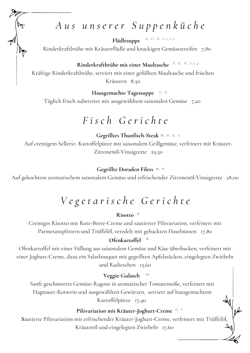 Speisekarte photo 4