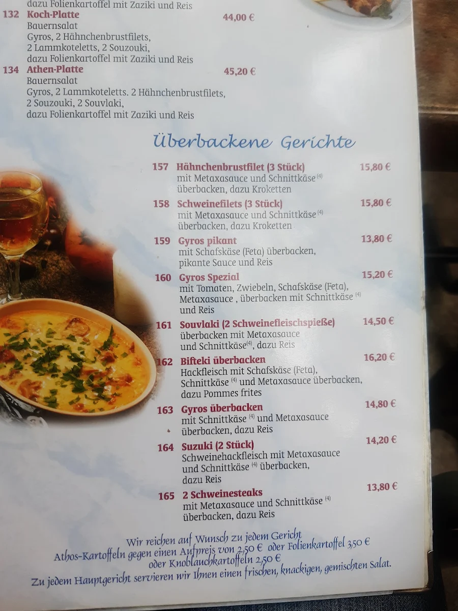 Speisekarte photo 2