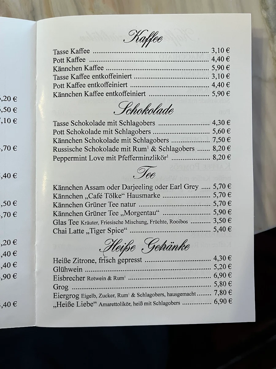 Speisekarte photo 2