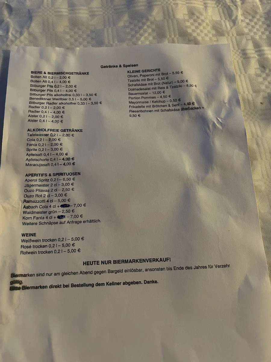Speisekarte photo 3