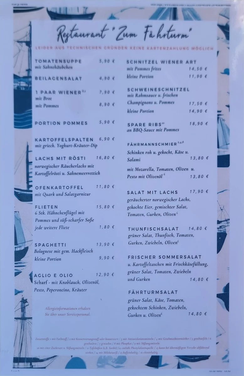 Speisekarte photo 1