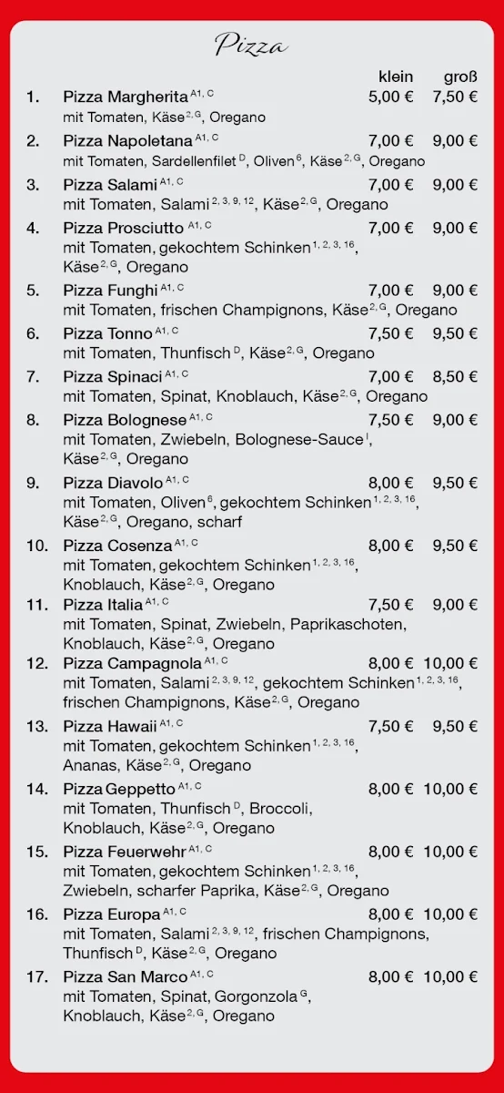 Speisekarte photo 4