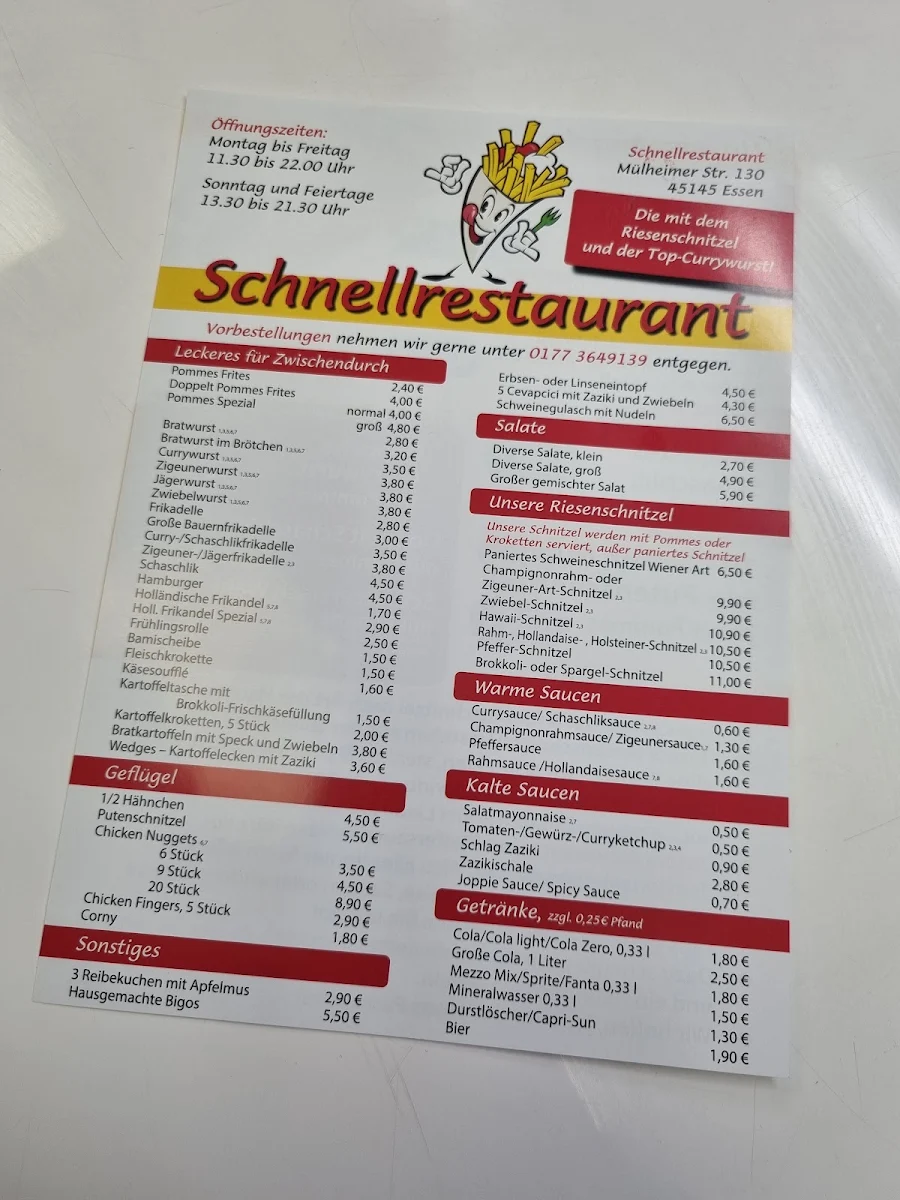 Speisekarte photo 2