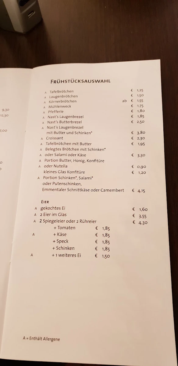 Speisekarte photo 2