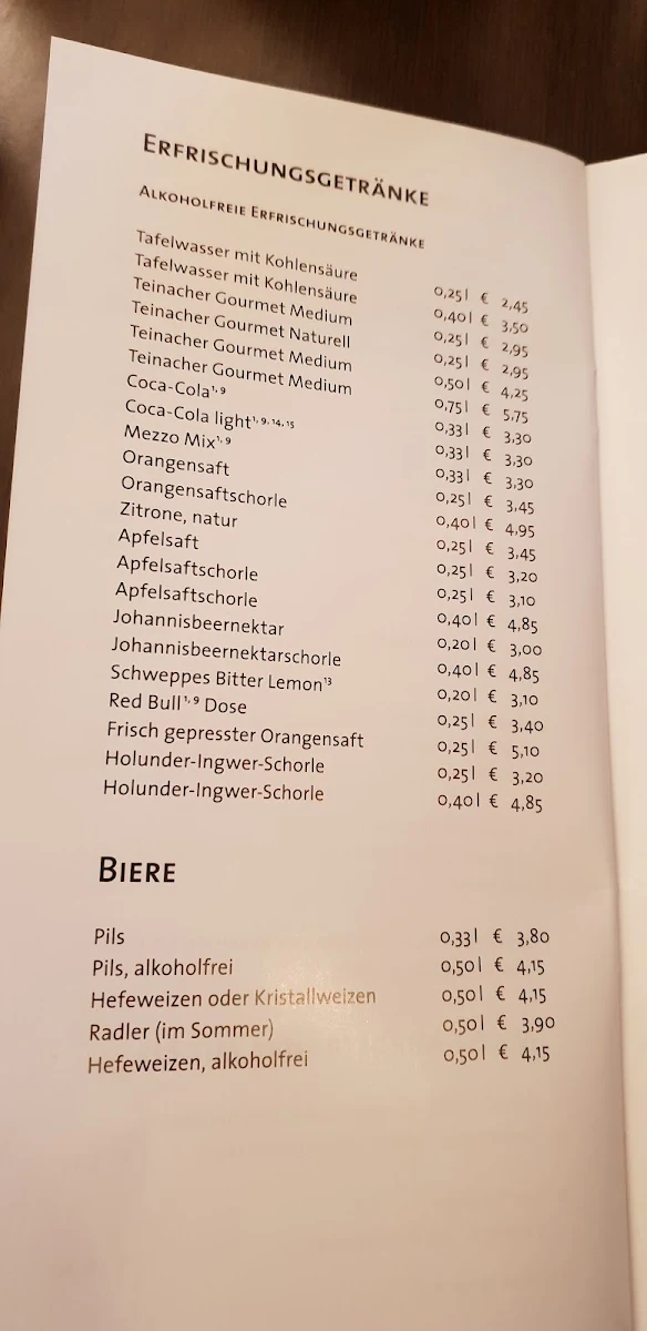 Speisekarte photo 3
