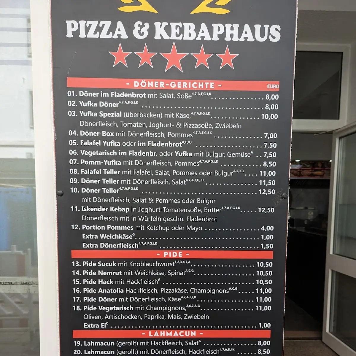 Speisekarte photo 1