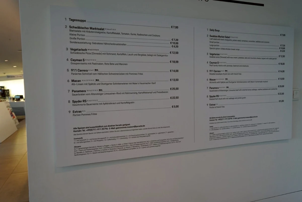 Speisekarte photo 5