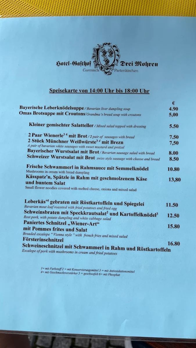 Speisekarte photo 9