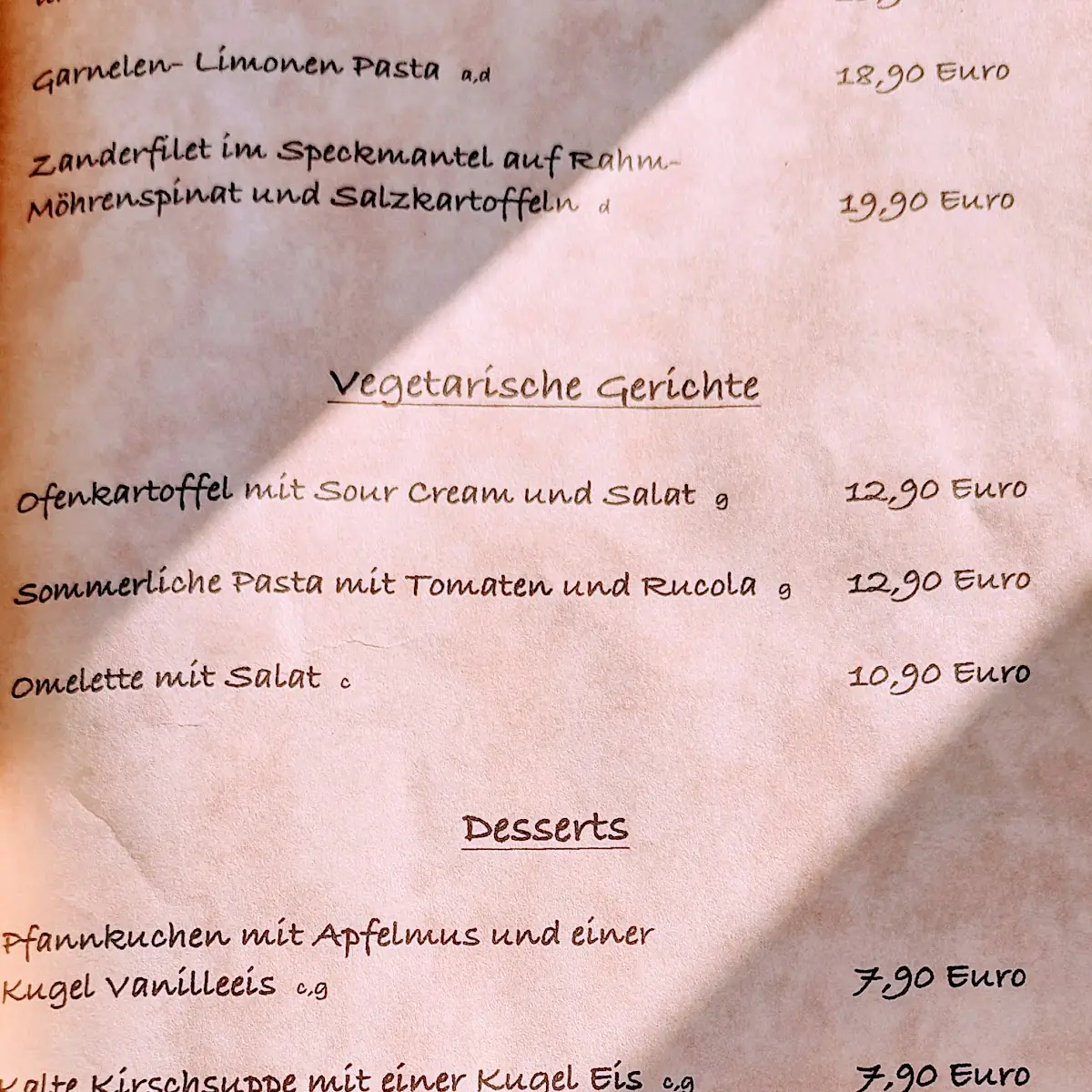 Speisekarte photo 6