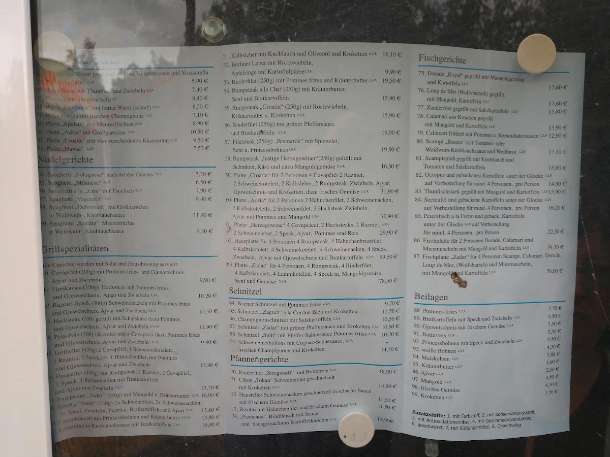 Speisekarte photo 2