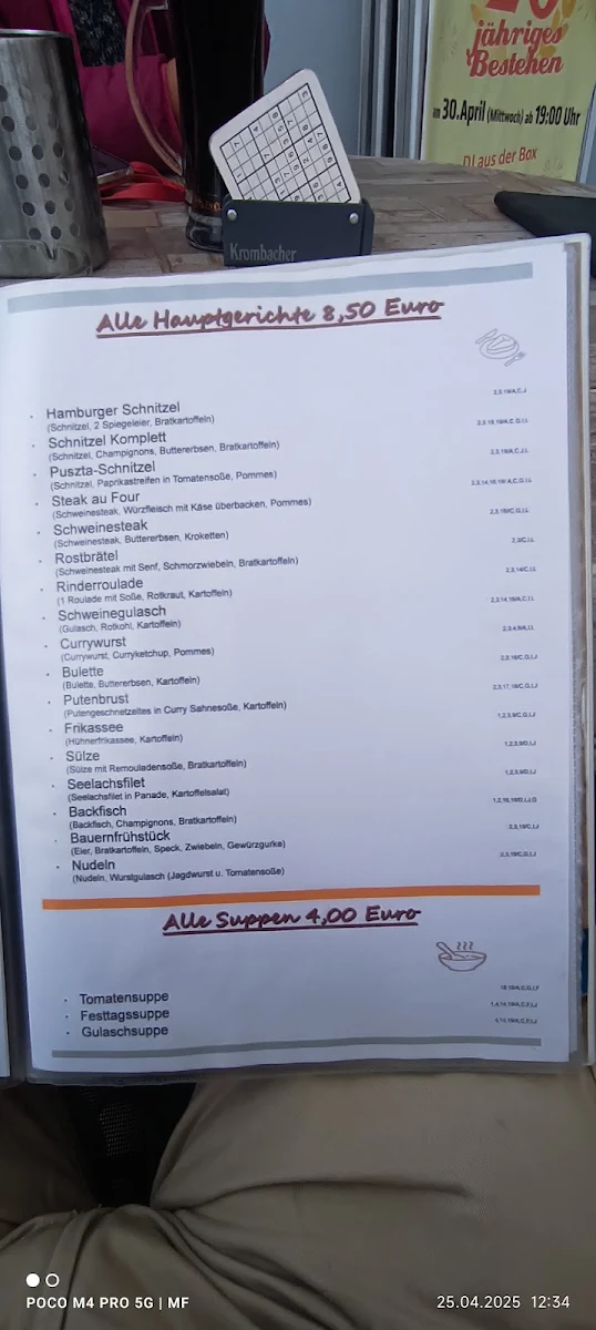 Speisekarte photo 5