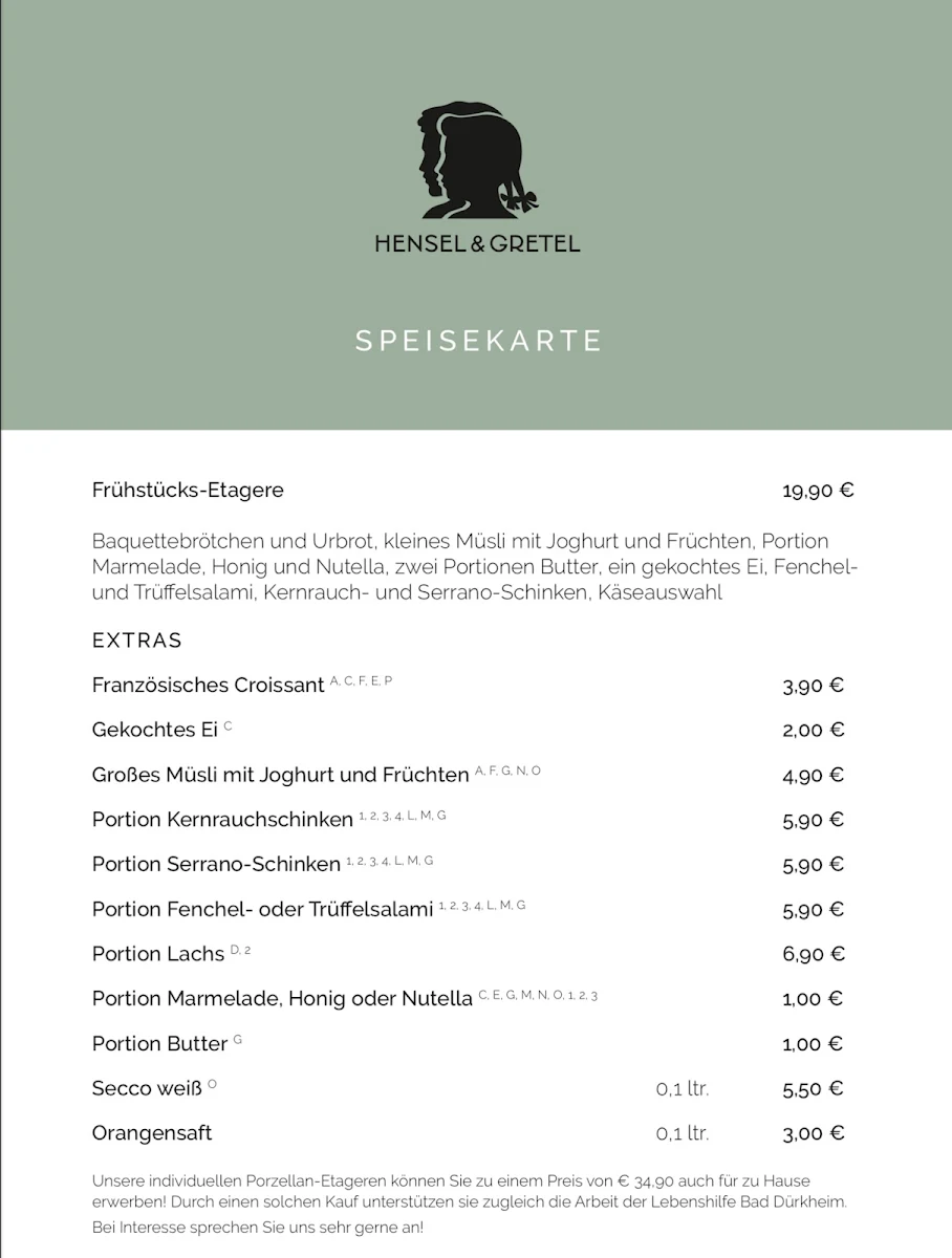 Speisekarte photo 1