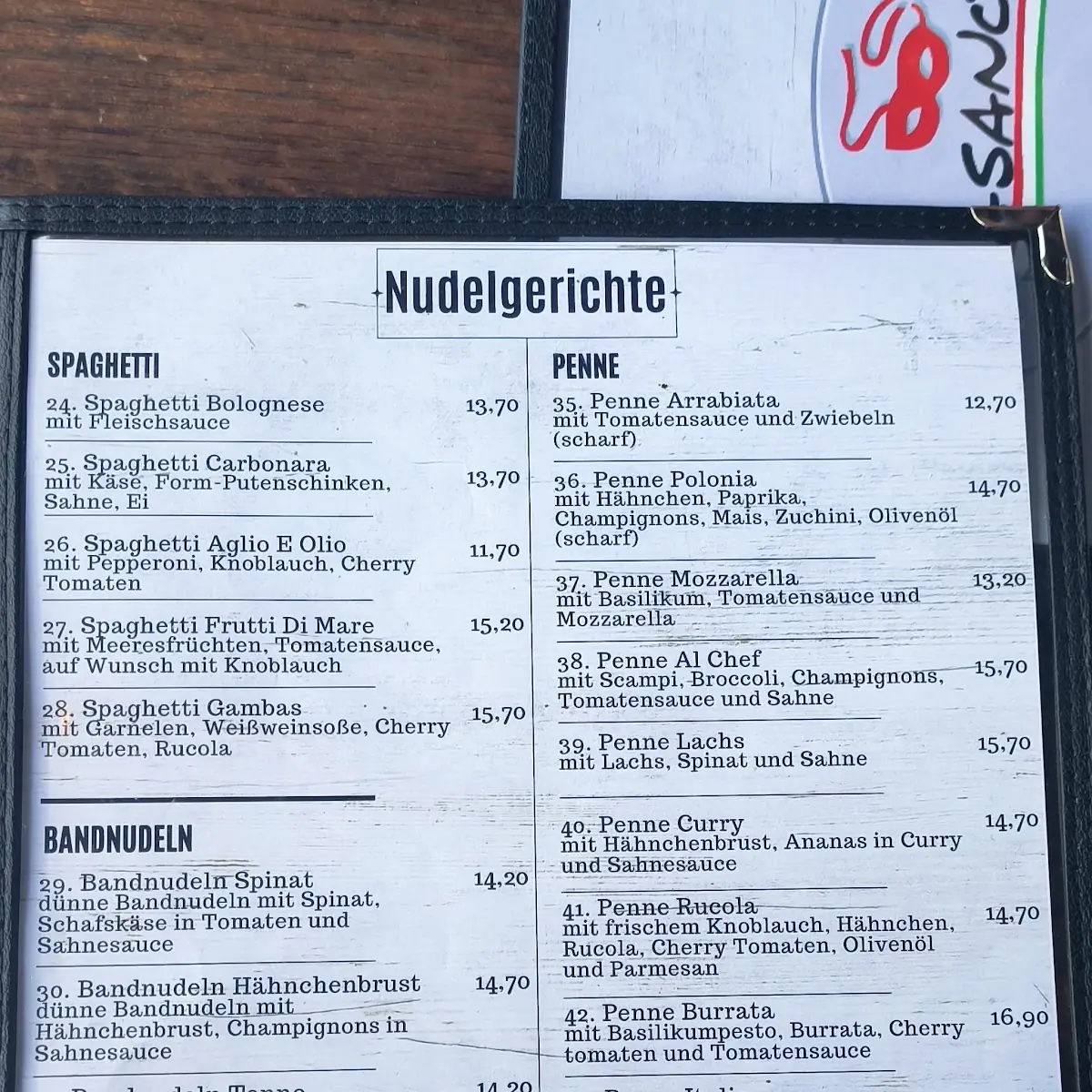 Speisekarte photo 9