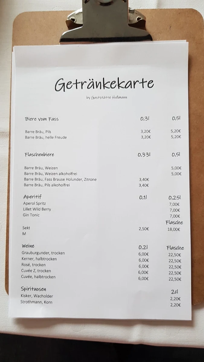 Speisekarte photo 2