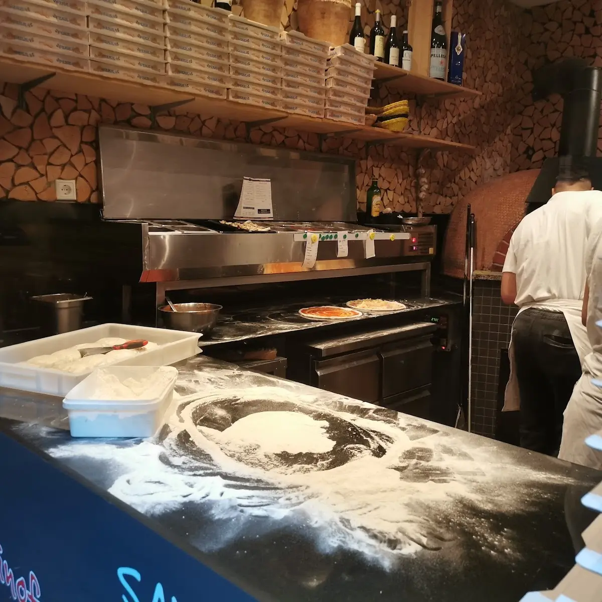 Atmosphäre, Pizzeria Antico