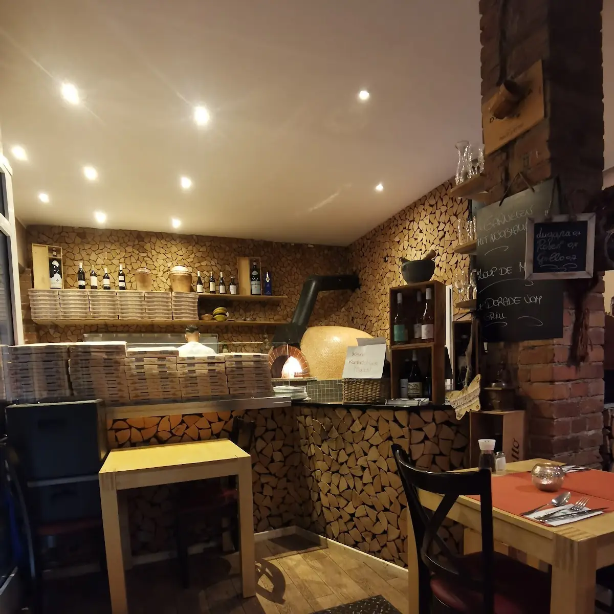 Atmosphäre, Pizzeria Antico