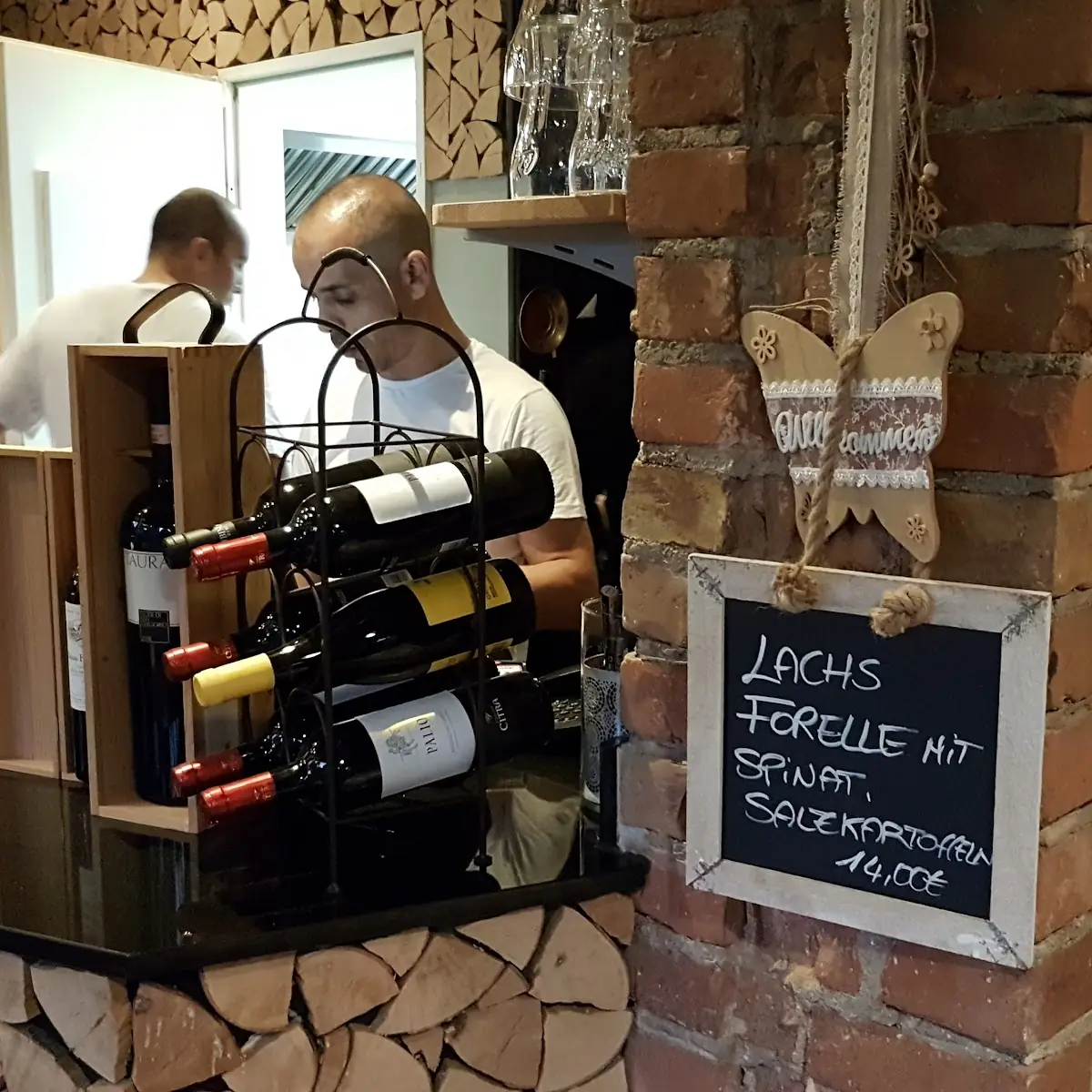 Atmosphäre, Pizzeria Antico